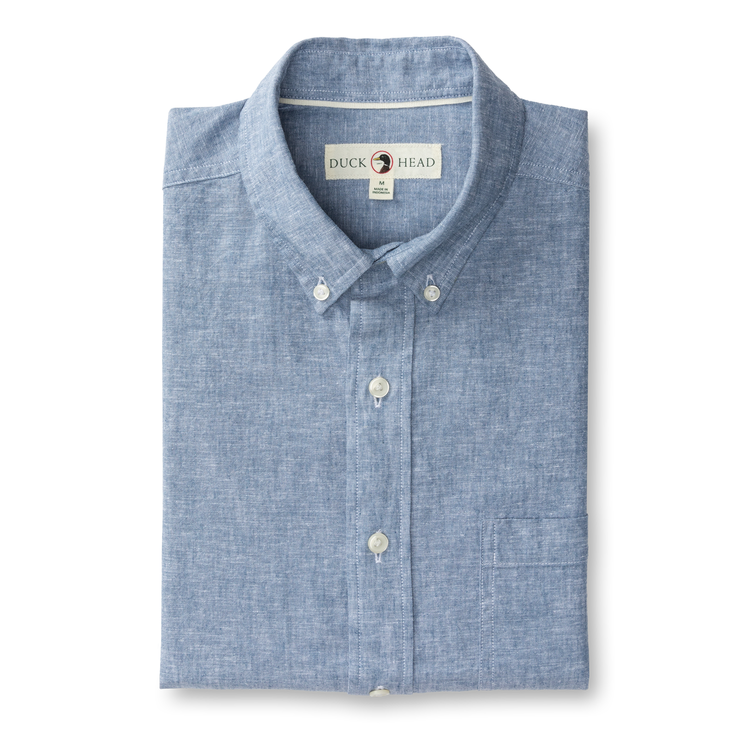 Linen Cotton Oxford Sport Shirt - Wallace Solid