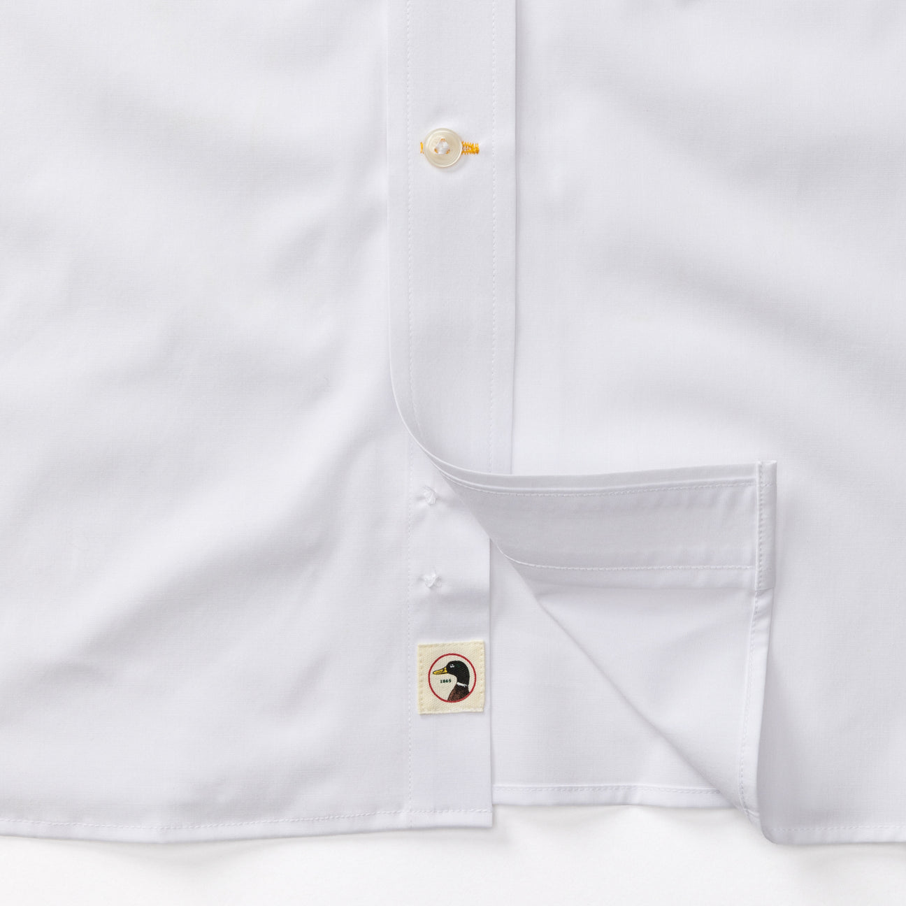 Performance Poplin Sport Shirt - Boyce Solid- White