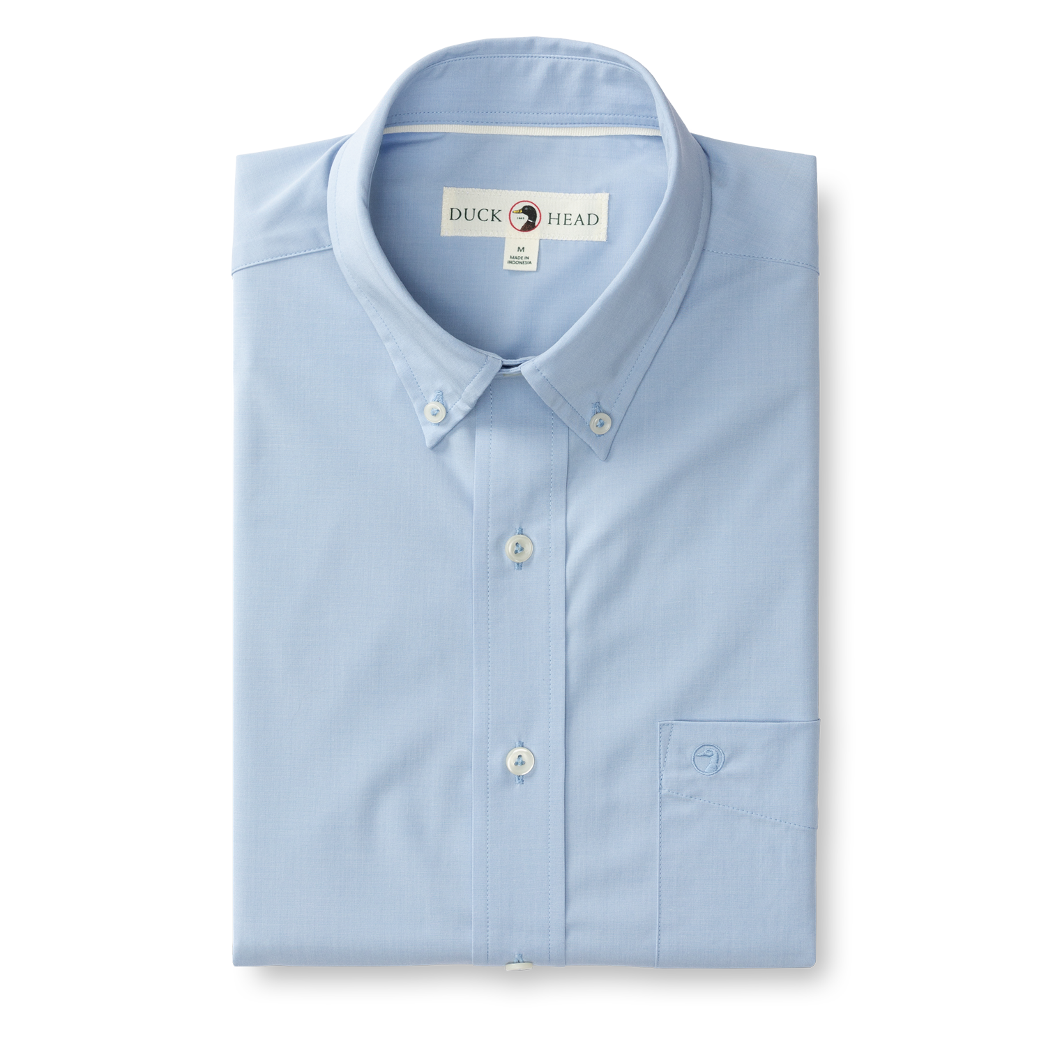 Performance Poplin Sport Shirt - Boyce Solid - Light Blue