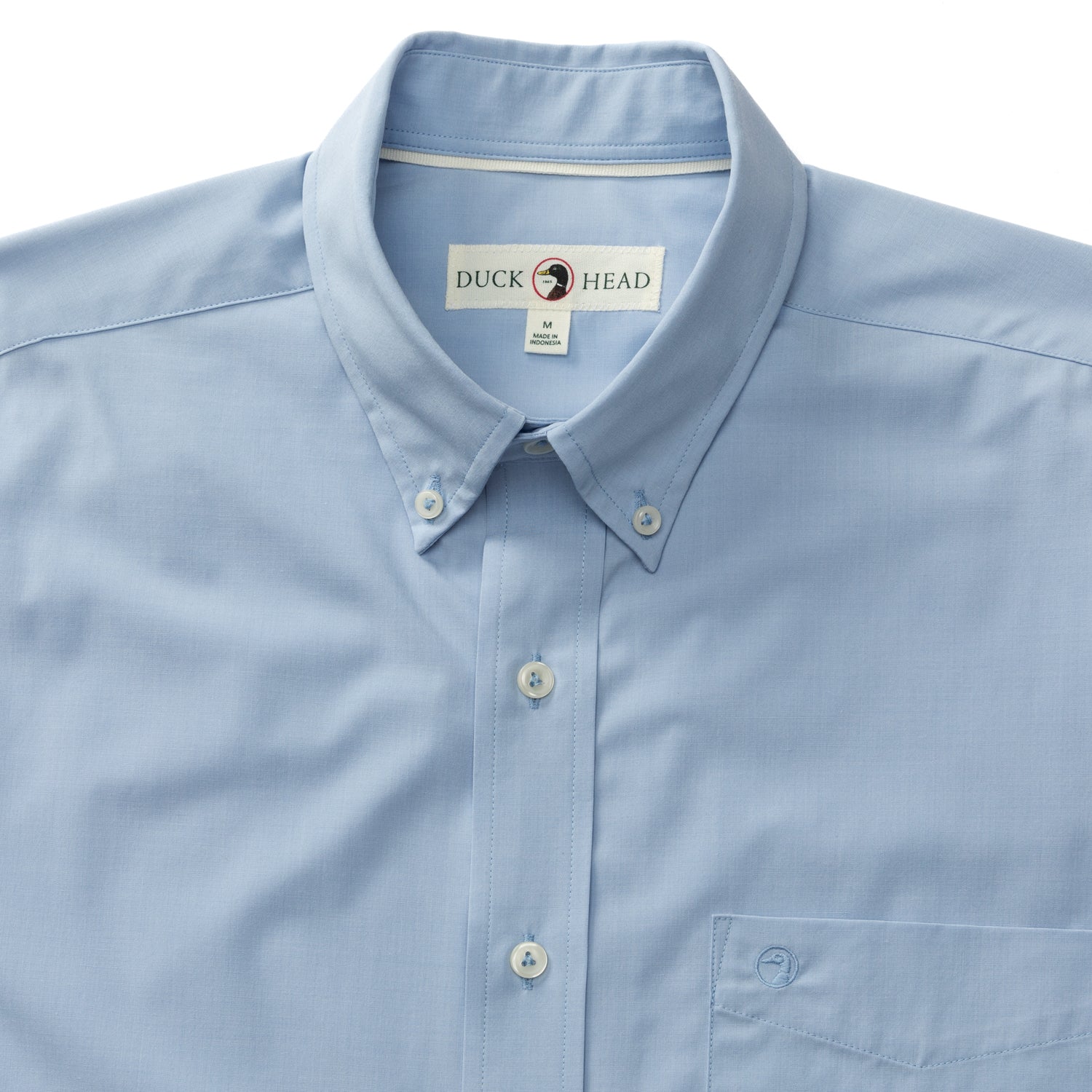 Performance Poplin Sport Shirt - Boyce Solid - Light Blue
