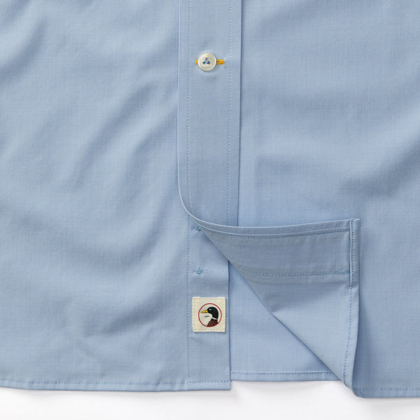 Performance Poplin Sport Shirt - Boyce Solid - Light Blue