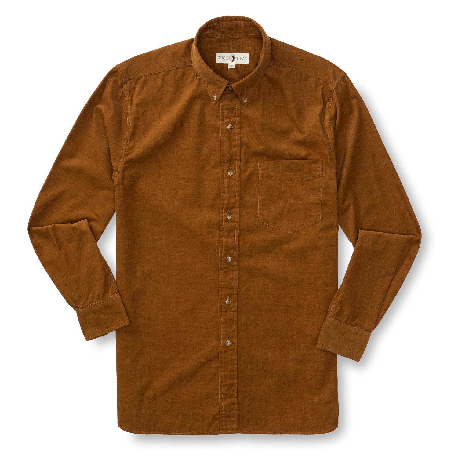 Whitman Corduroy Sport Shirt - Dark Amber