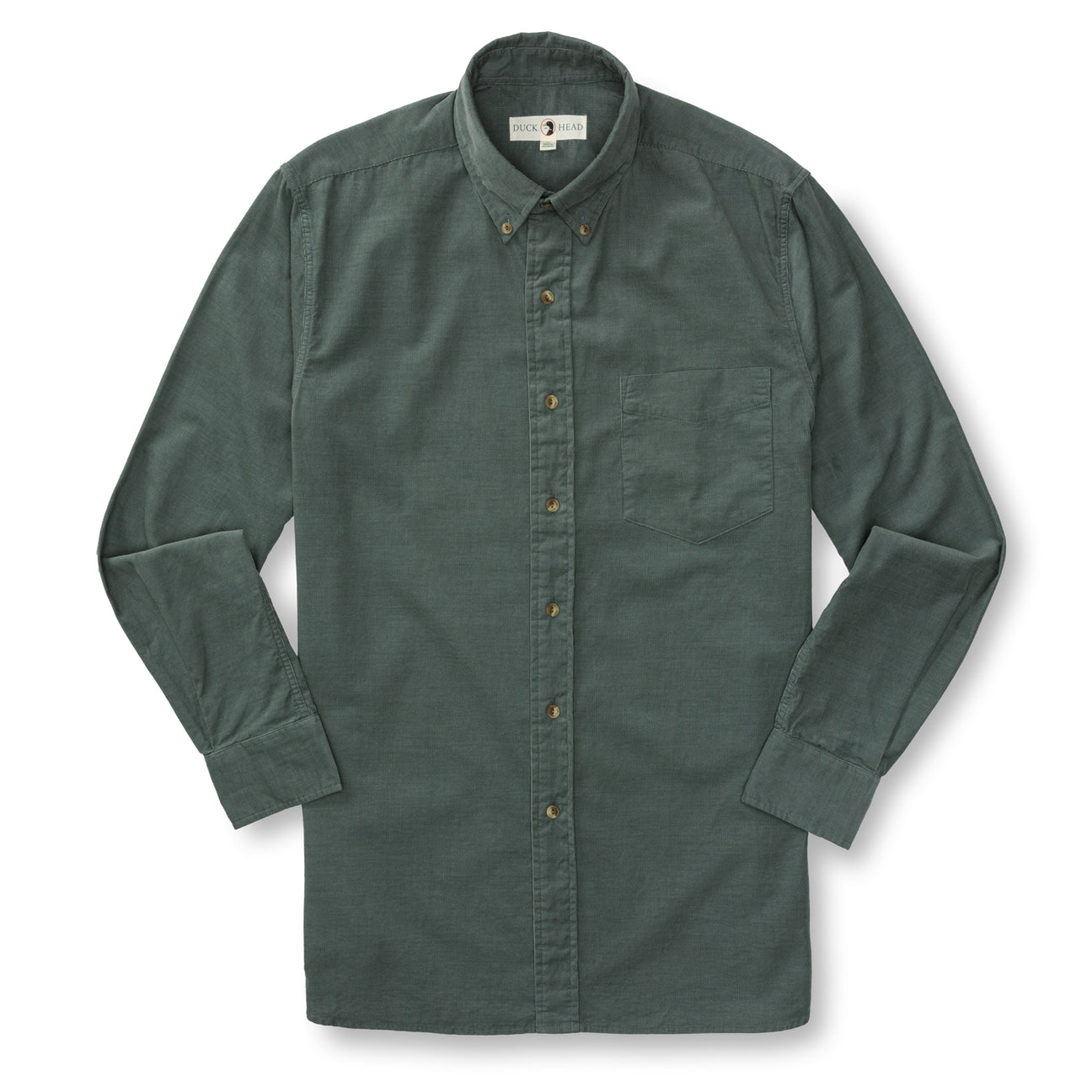 Whitman Corduroy Sport Shirt - Balsam Green