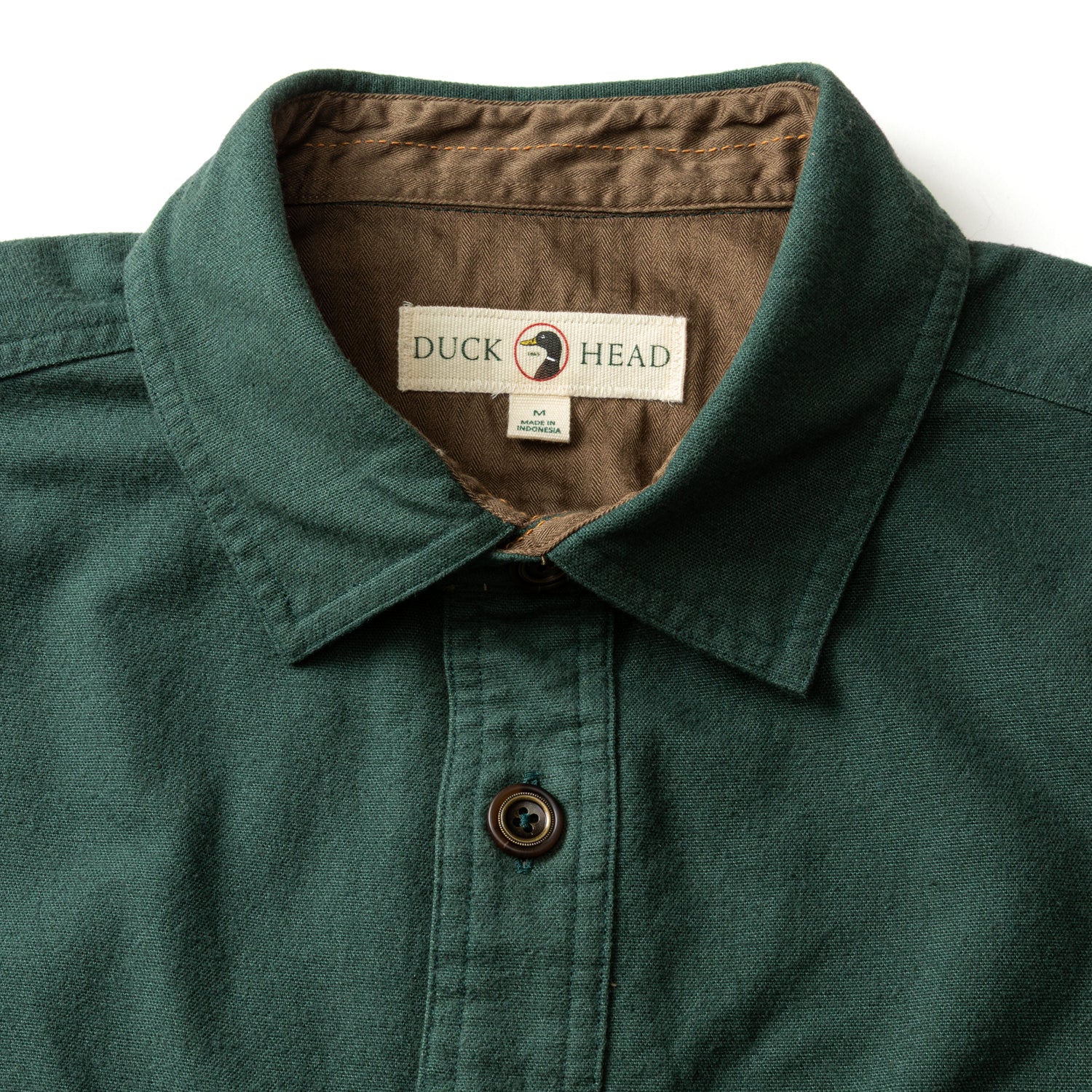 Slater Moleskin Overshirt - Spruce Green