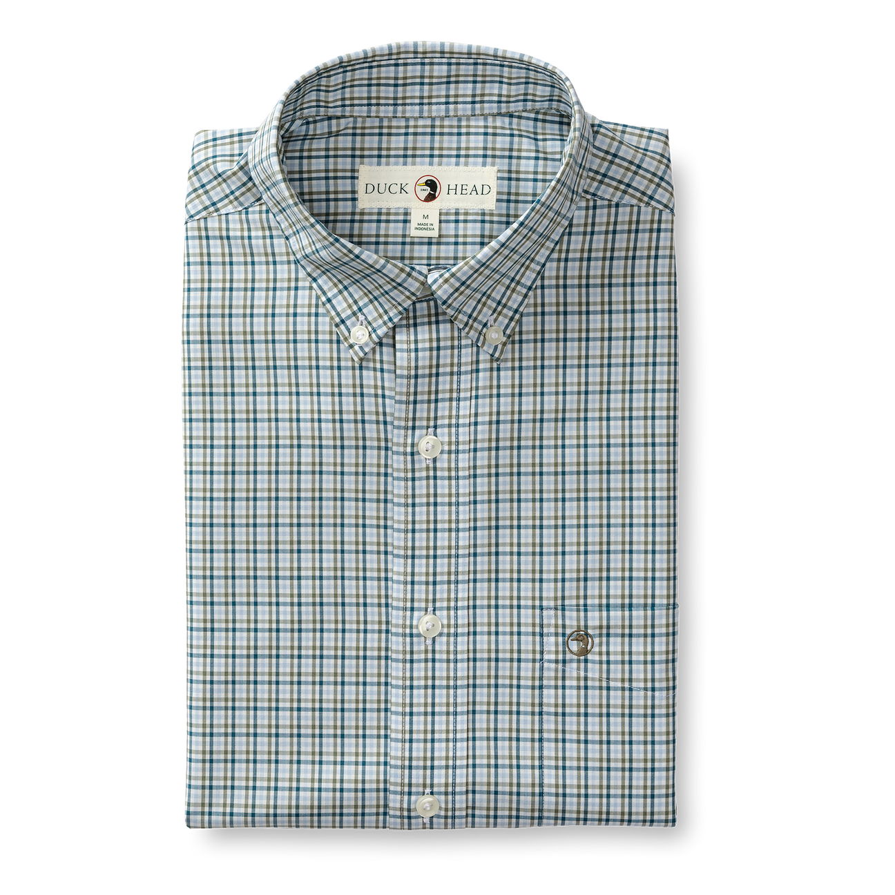 Performance Poplin Sport Shirt - Benton Plaid