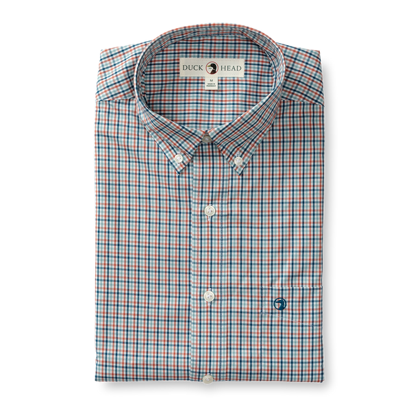 Performance Poplin Sport Shirt - Benton Plaid