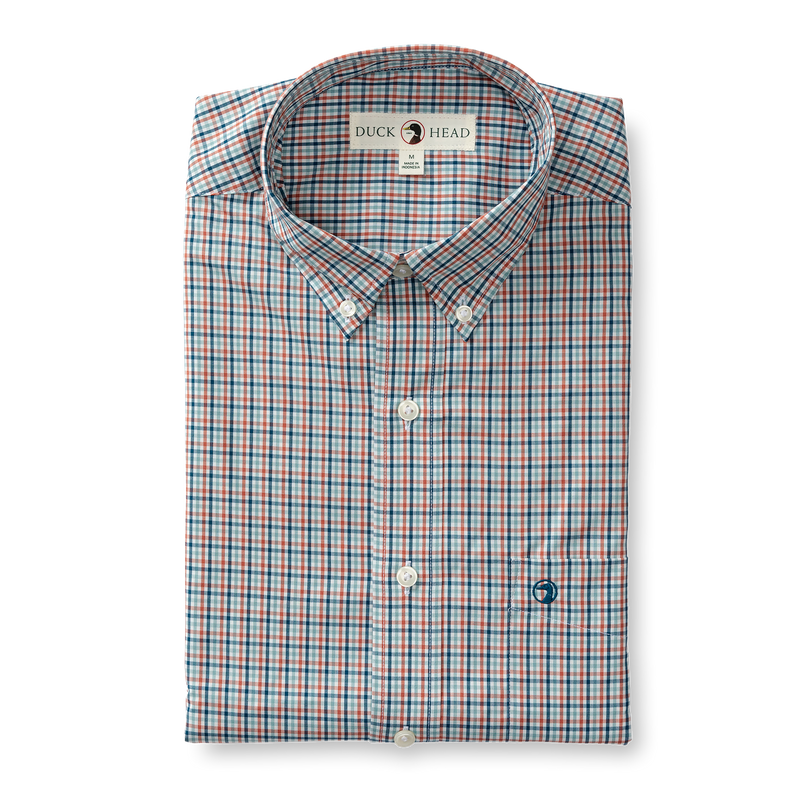 Performance Poplin Sport Shirt - Benton Plaid