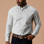 Cotton Twill Sport Shirt - Joyner Plaid - Wheatfield