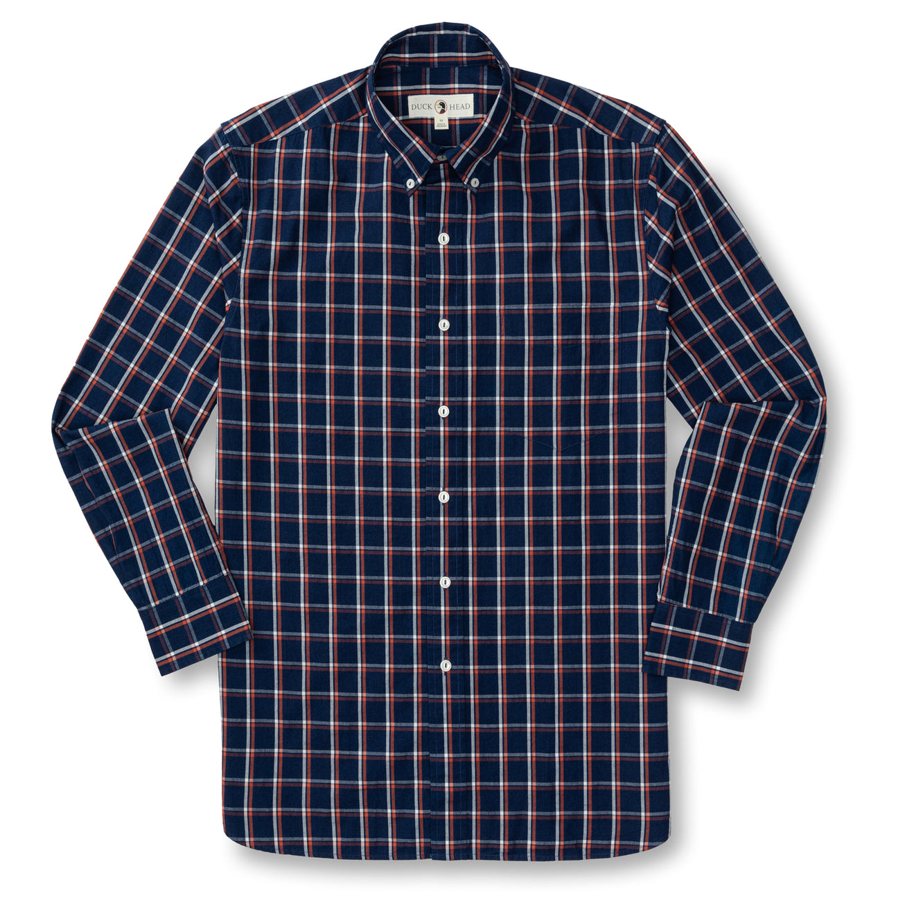 Tolbert Plaid Indigo Sport Shirt