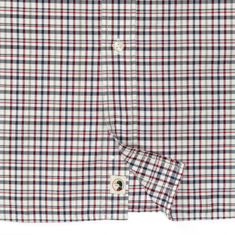 Dafton Plaid Cotton Oxford Sport Shirt