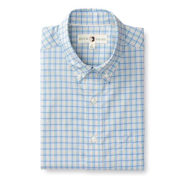 Performance Poplin Sport Shirt - Bradley Plaid