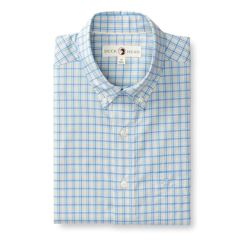 Performance Poplin Sport Shirt - Bradley Plaid