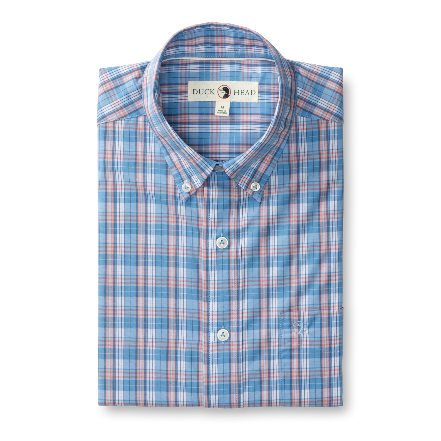 Performance Poplin Sport Shirt - Marcus Plaid