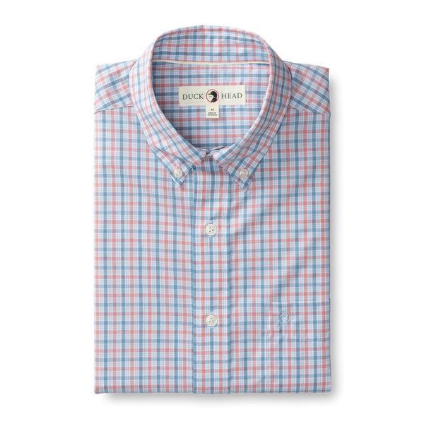 Performance Poplin Sport Shirt - Trent Plaid