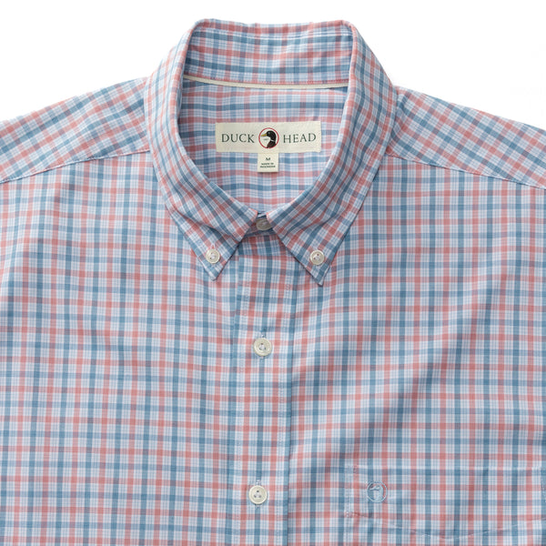 Performance Poplin Sport Shirt - Trent Plaid