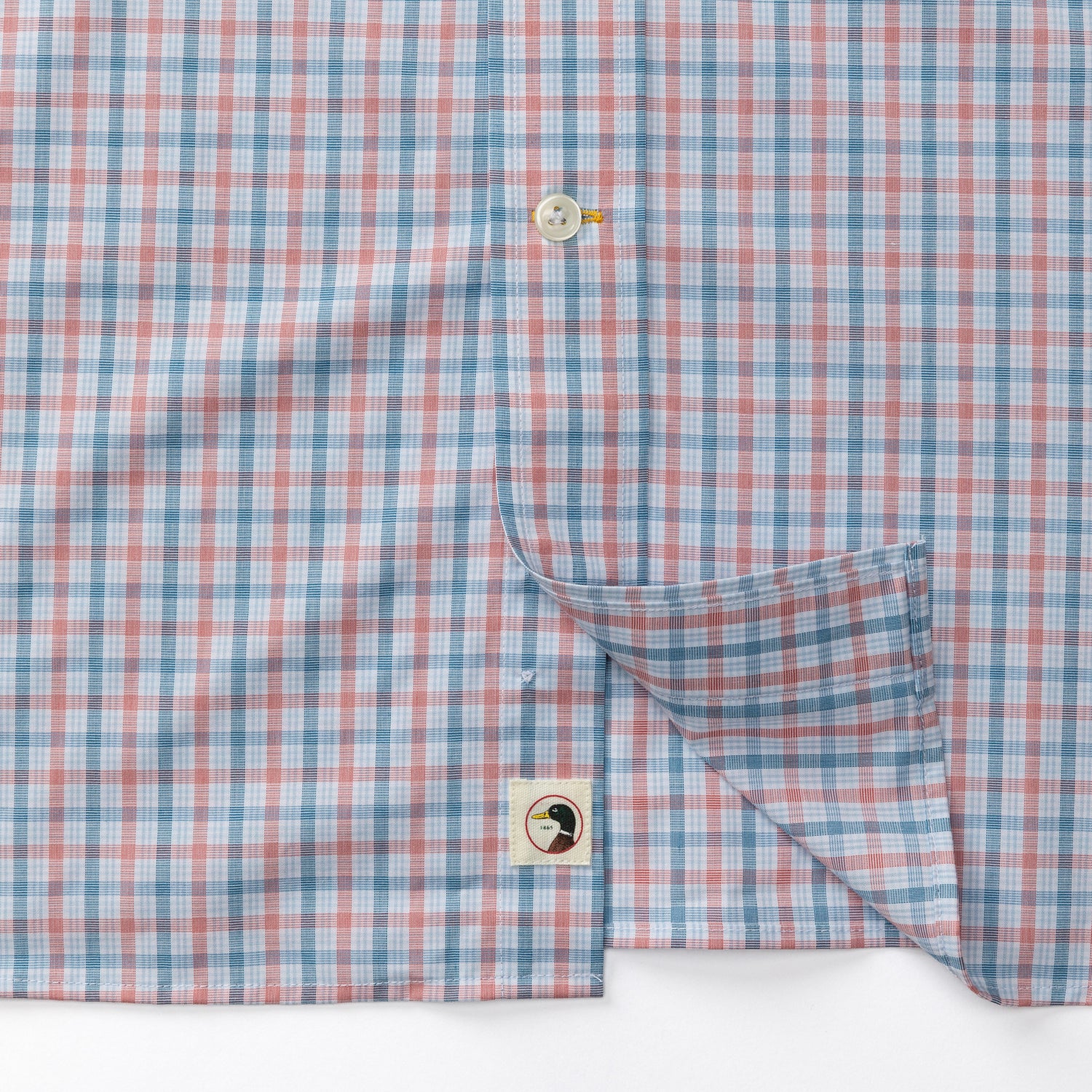 Performance Poplin Sport Shirt - Trent Plaid