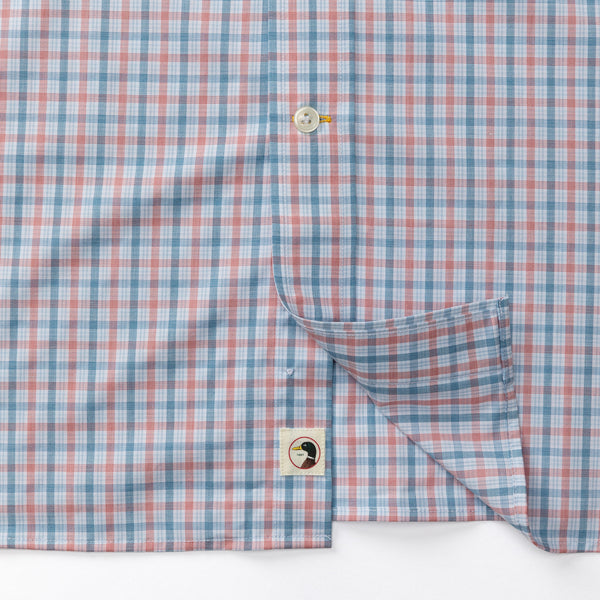 Performance Poplin Sport Shirt - Trent Plaid