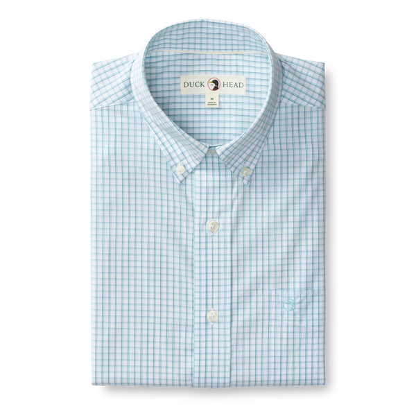 Performance Poplin Sport Shirt - Casey Plaid