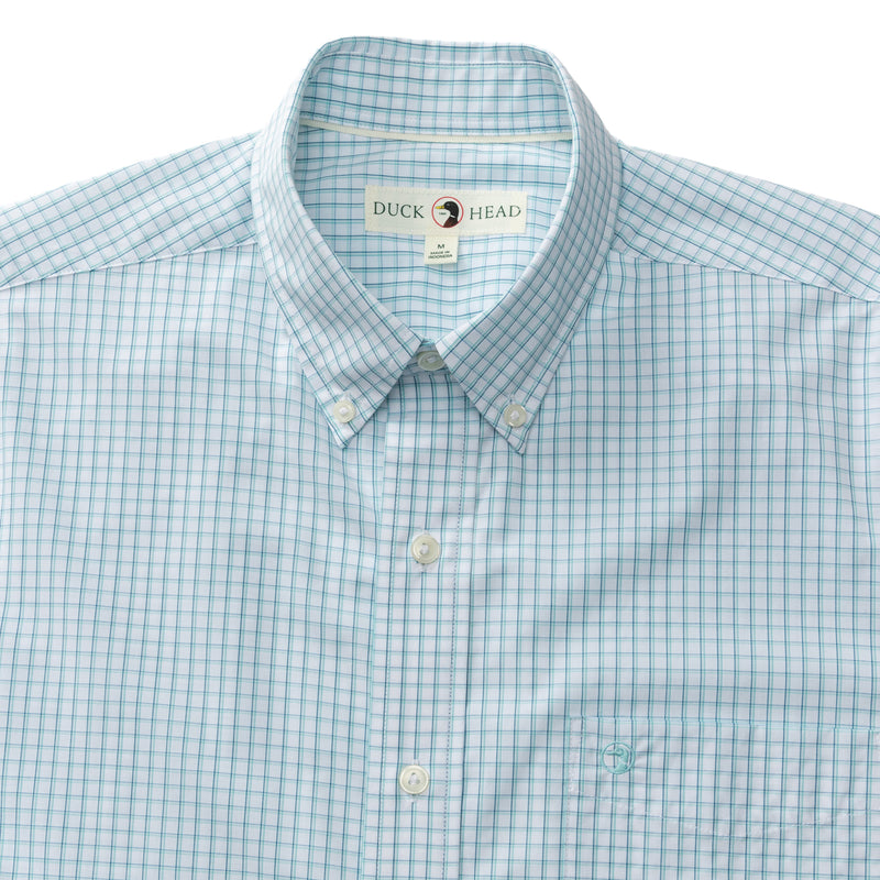 Performance Poplin Sport Shirt - Casey Plaid