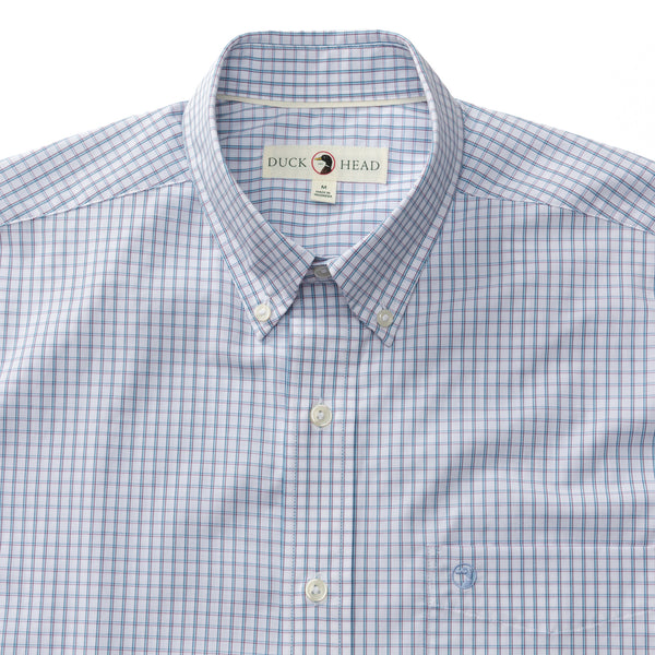 Performance Poplin Sport Shirt - Casey Plaid