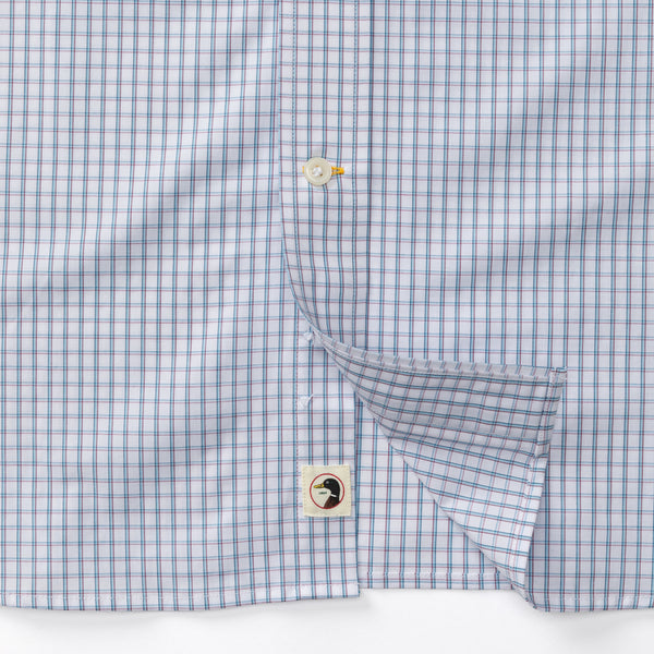 Performance Poplin Sport Shirt - Casey Plaid