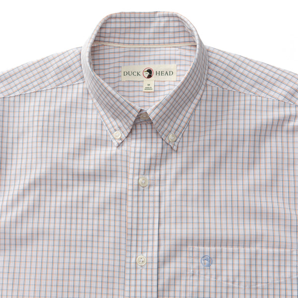 Performance Poplin Sport Shirt - Casey Plaid