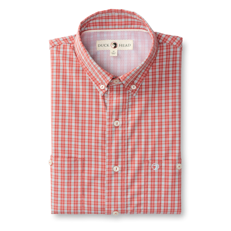 Performance Poplin Guide Shirt - Sherman Plaid