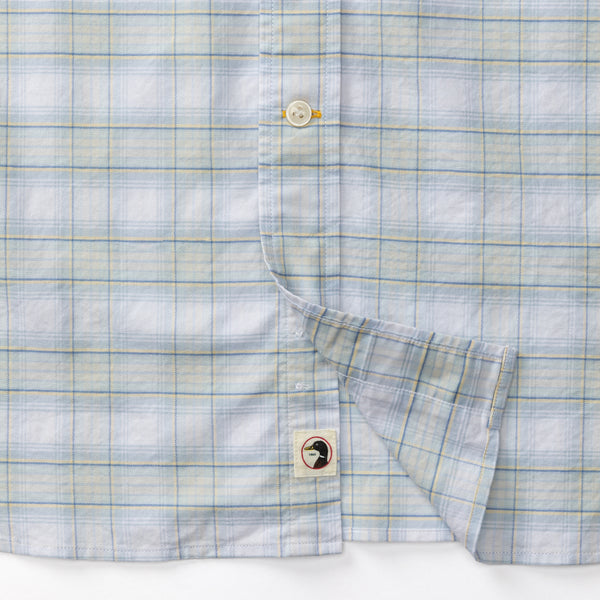 Cotton Oxford Sport Shirt - Raney Plaid