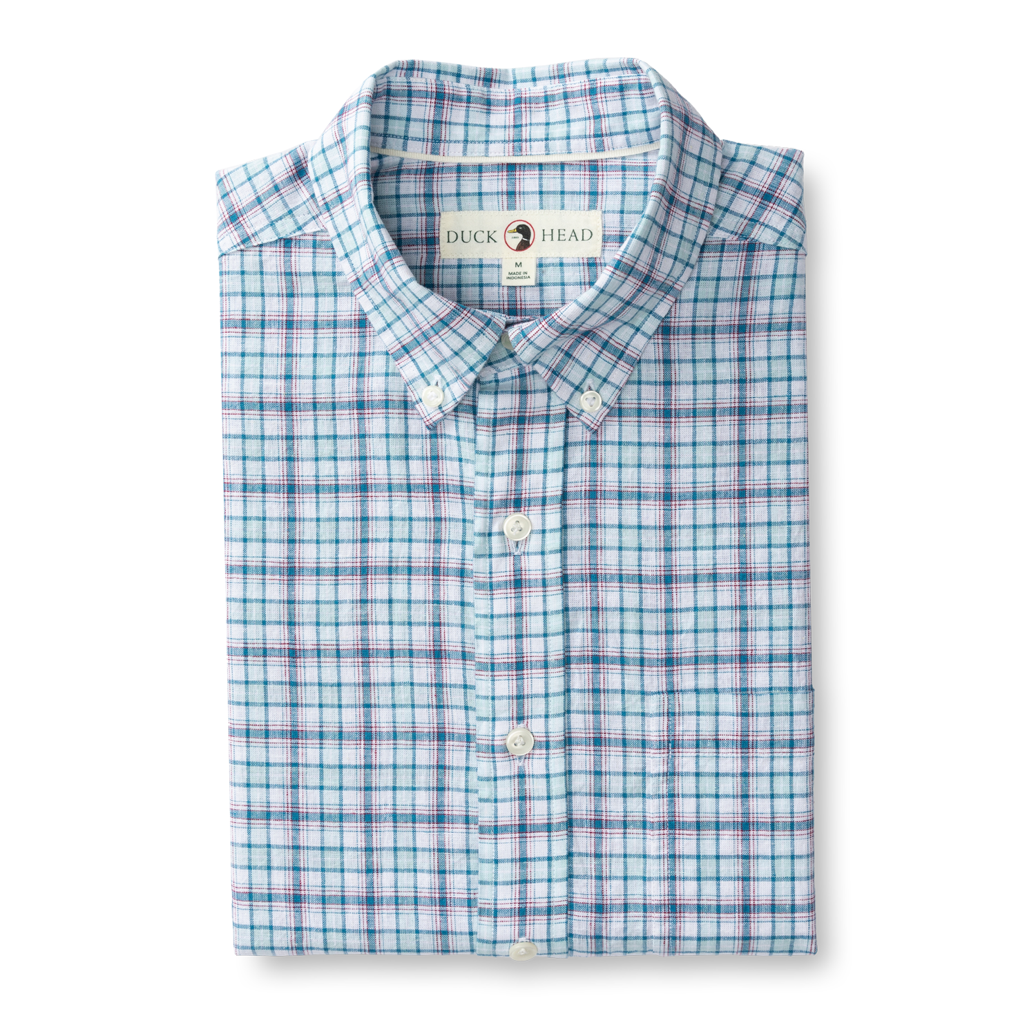 Linen Cotton Oxford Sport Shirt - Broome Plaid