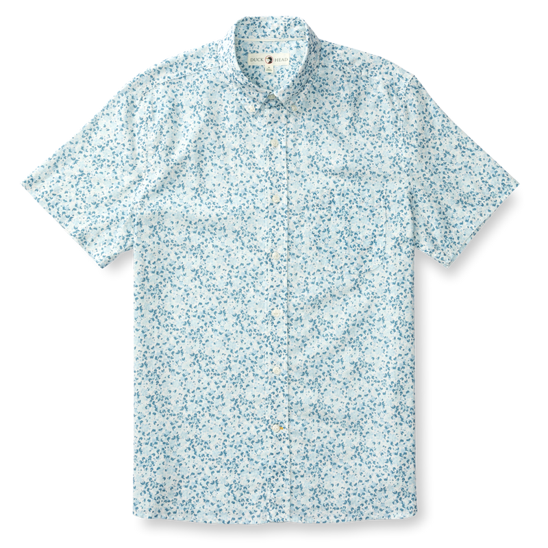 Linen Cotton Oxford Sport Shirt - Brookvine Floral