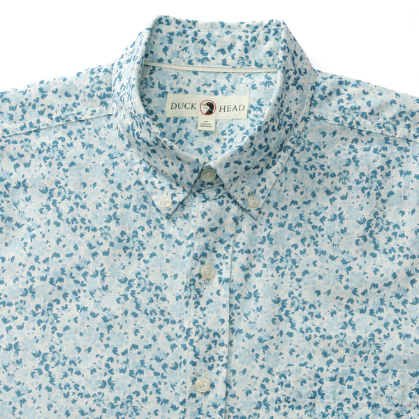 Linen Cotton Oxford Sport Shirt - Brookvine Floral