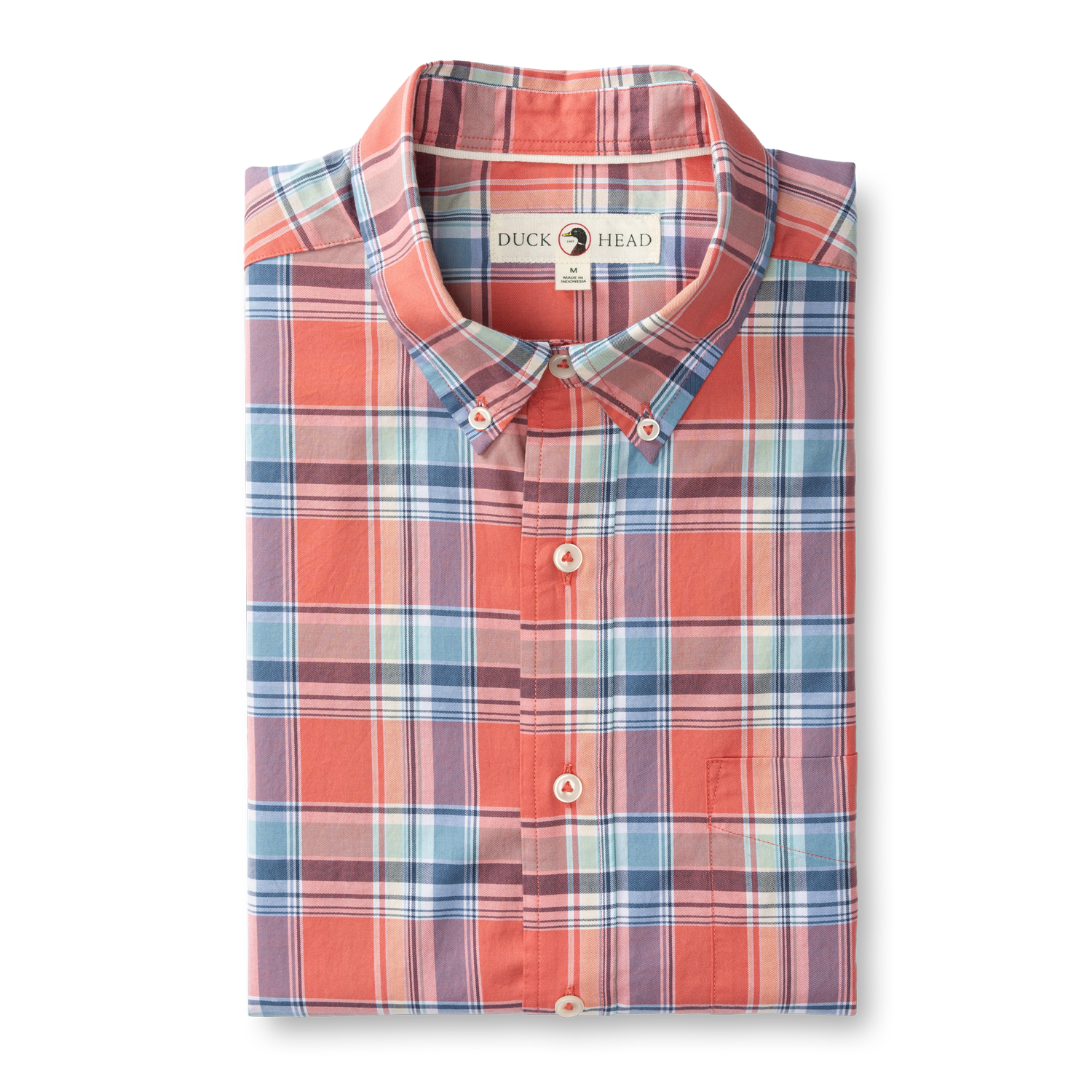 Cotton Twill Sport Shirt - Boone Plaid
