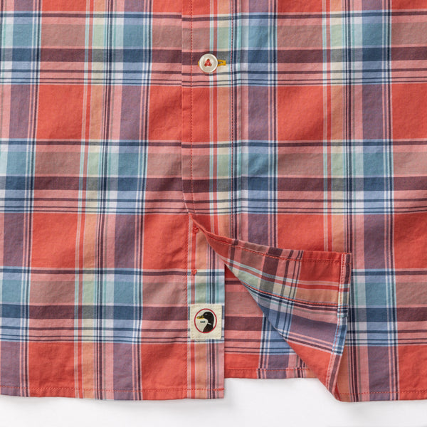Cotton Twill Sport Shirt - Boone Plaid
