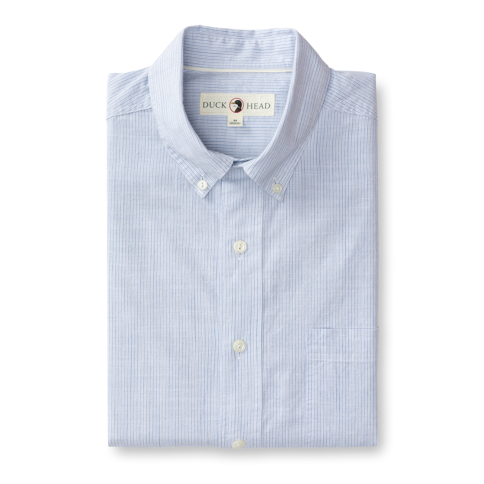 Cotton Slub Sport Shirt - Donovan Stripe