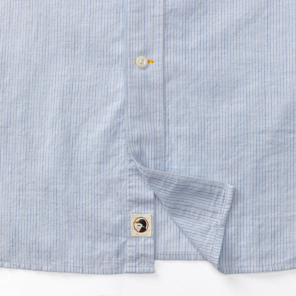 Cotton Slub Sport Shirt - Donovan Stripe