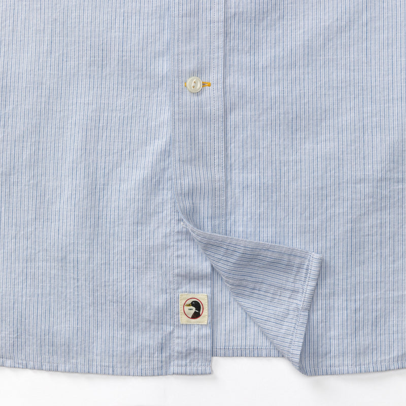 Cotton Slub Sport Shirt - Donovan Stripe
