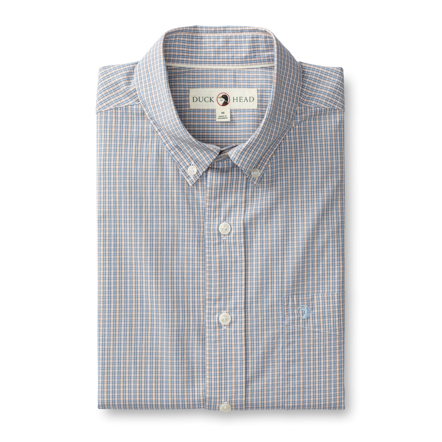 Cotton Poplin Sport Shirt - Ferry Plaid