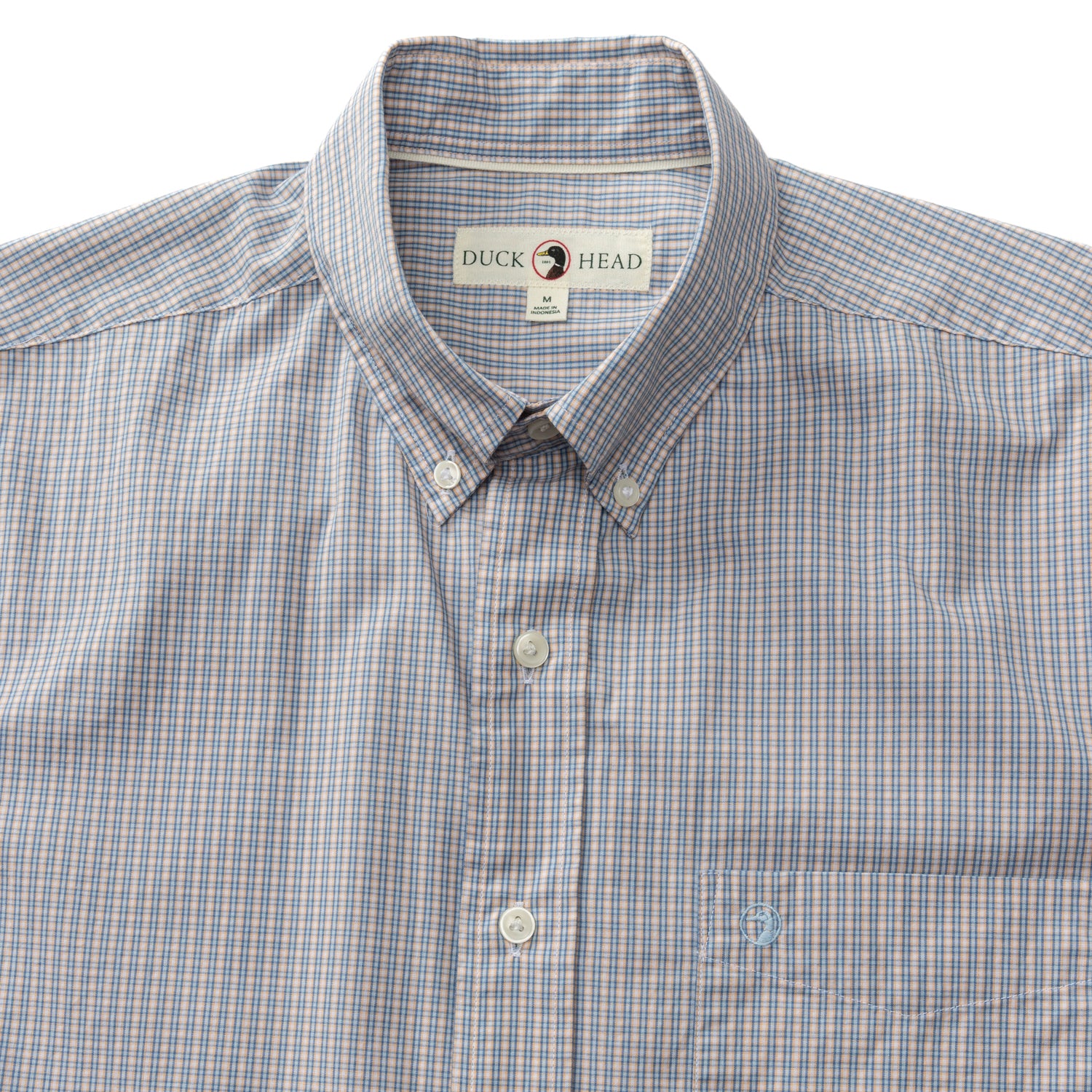 Cotton Poplin Sport Shirt - Ferry Plaid