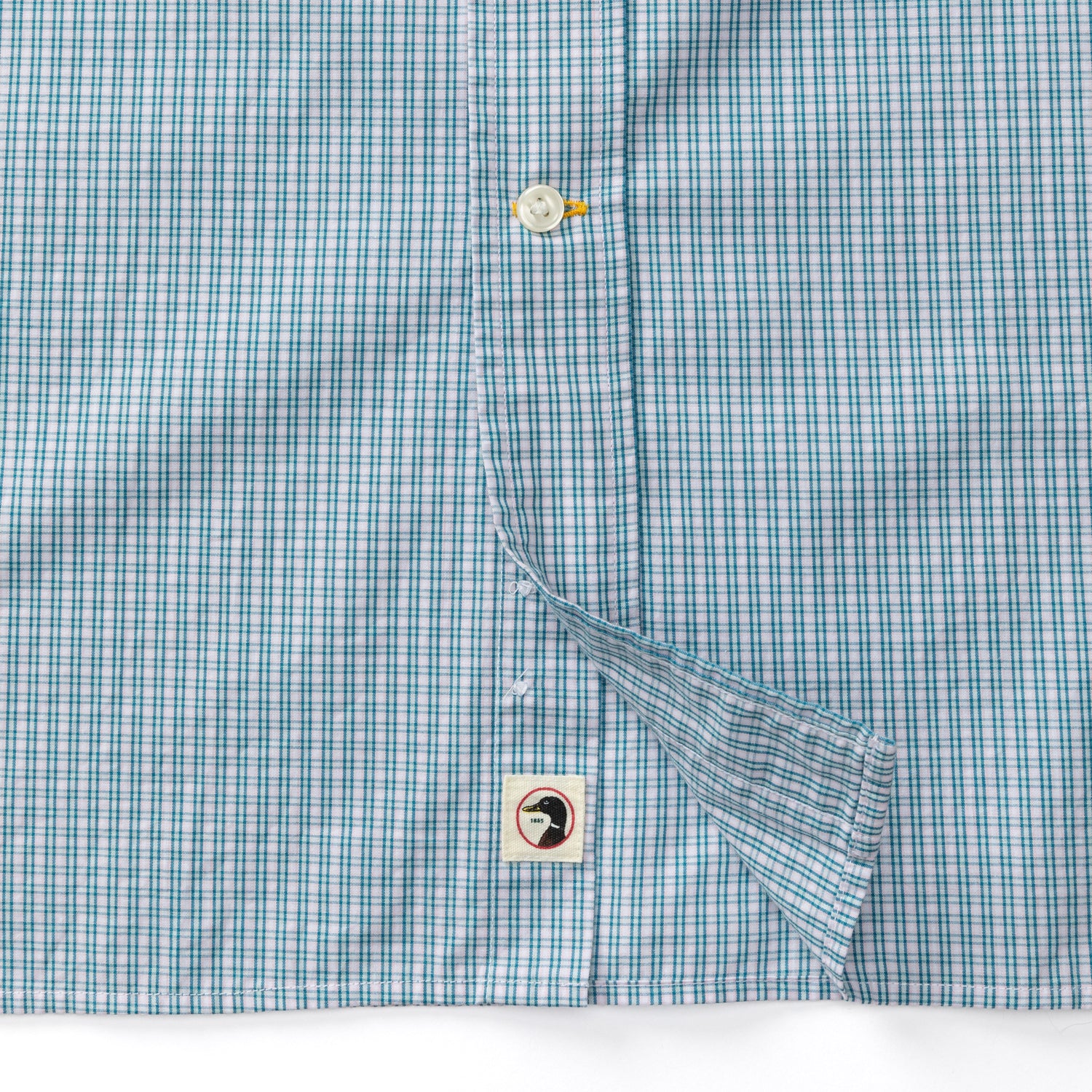 Cotton Poplin Sport Shirt - Ferry Plaid