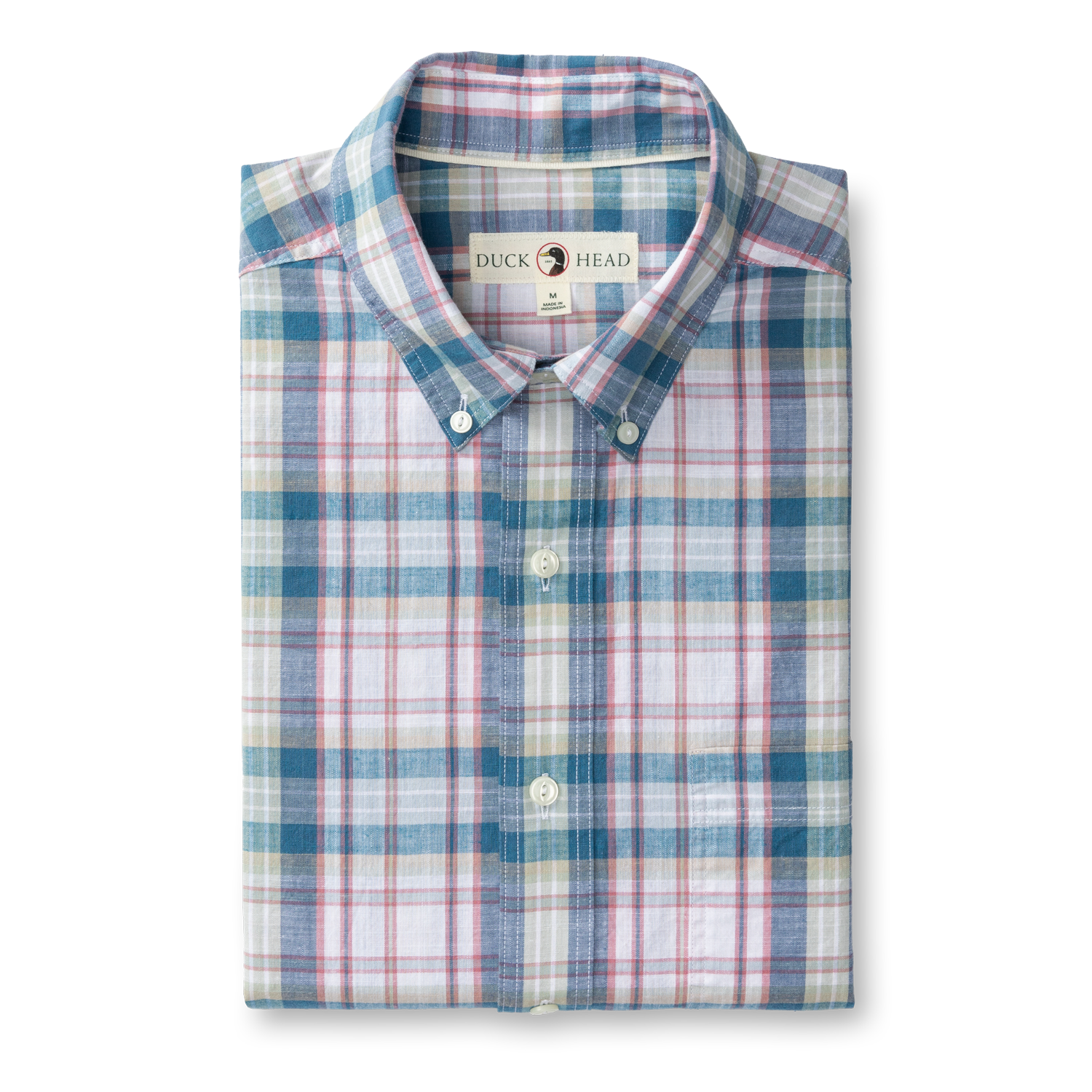 Cotton Slub Sport Shirt - Owens Plaid