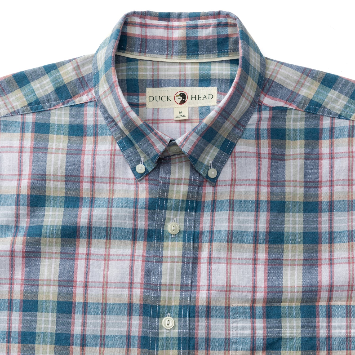 Cotton Slub Sport Shirt - Owens Plaid