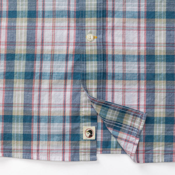 Cotton Slub Sport Shirt - Owens Plaid