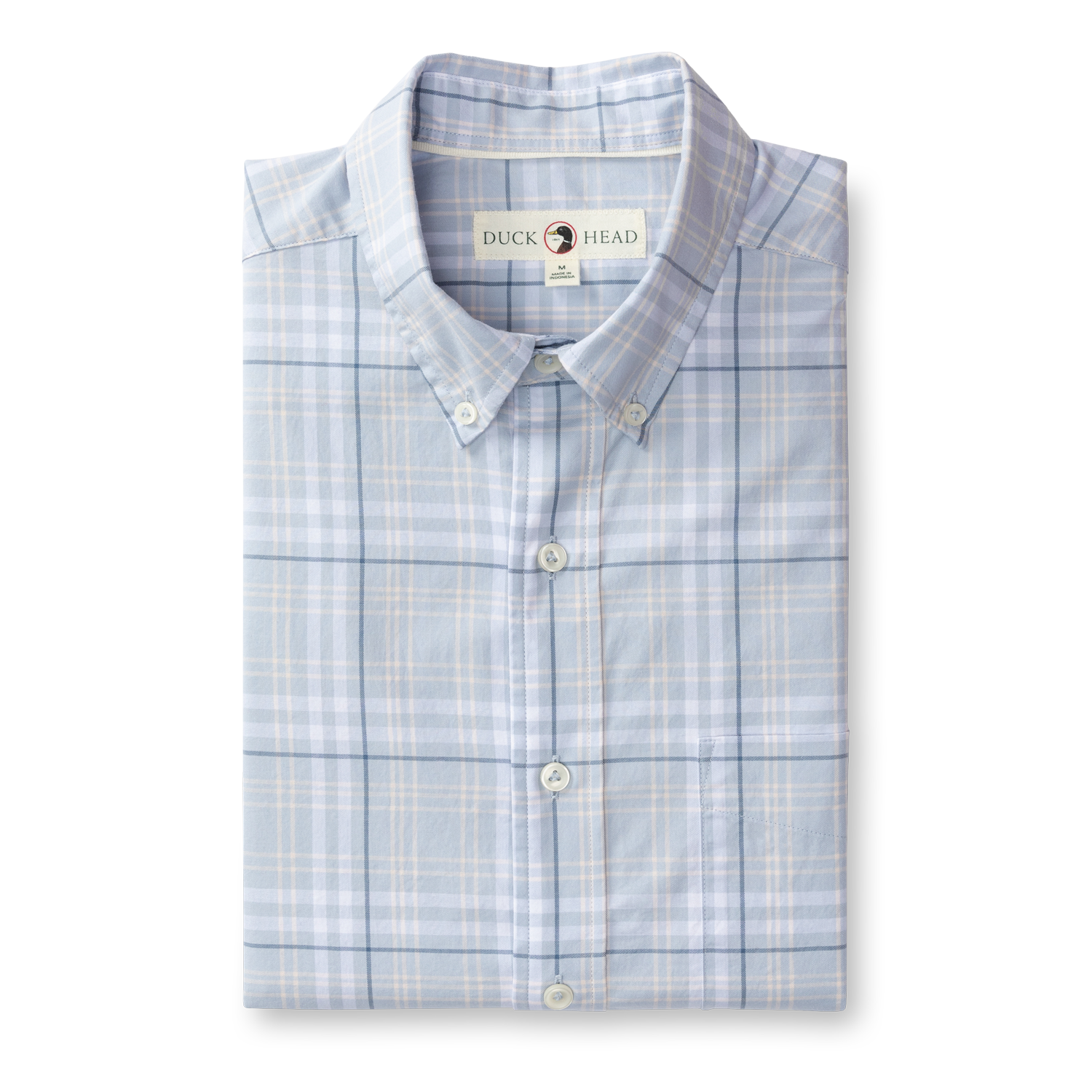 Cotton Twill Sport Shirt - Linville Plaid