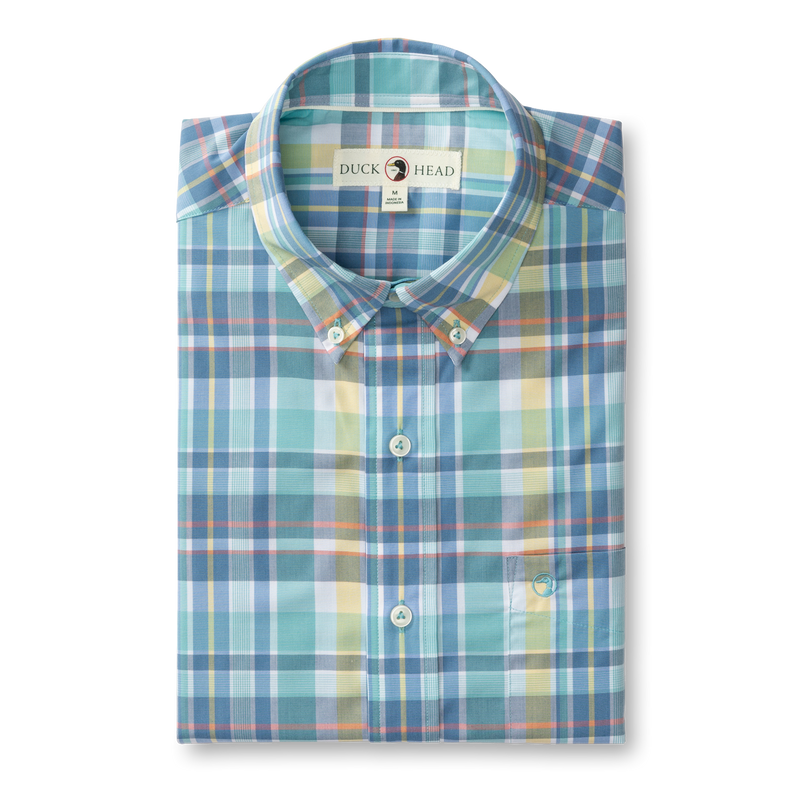 Performance Poplin Sport Shirt - Page Plaid