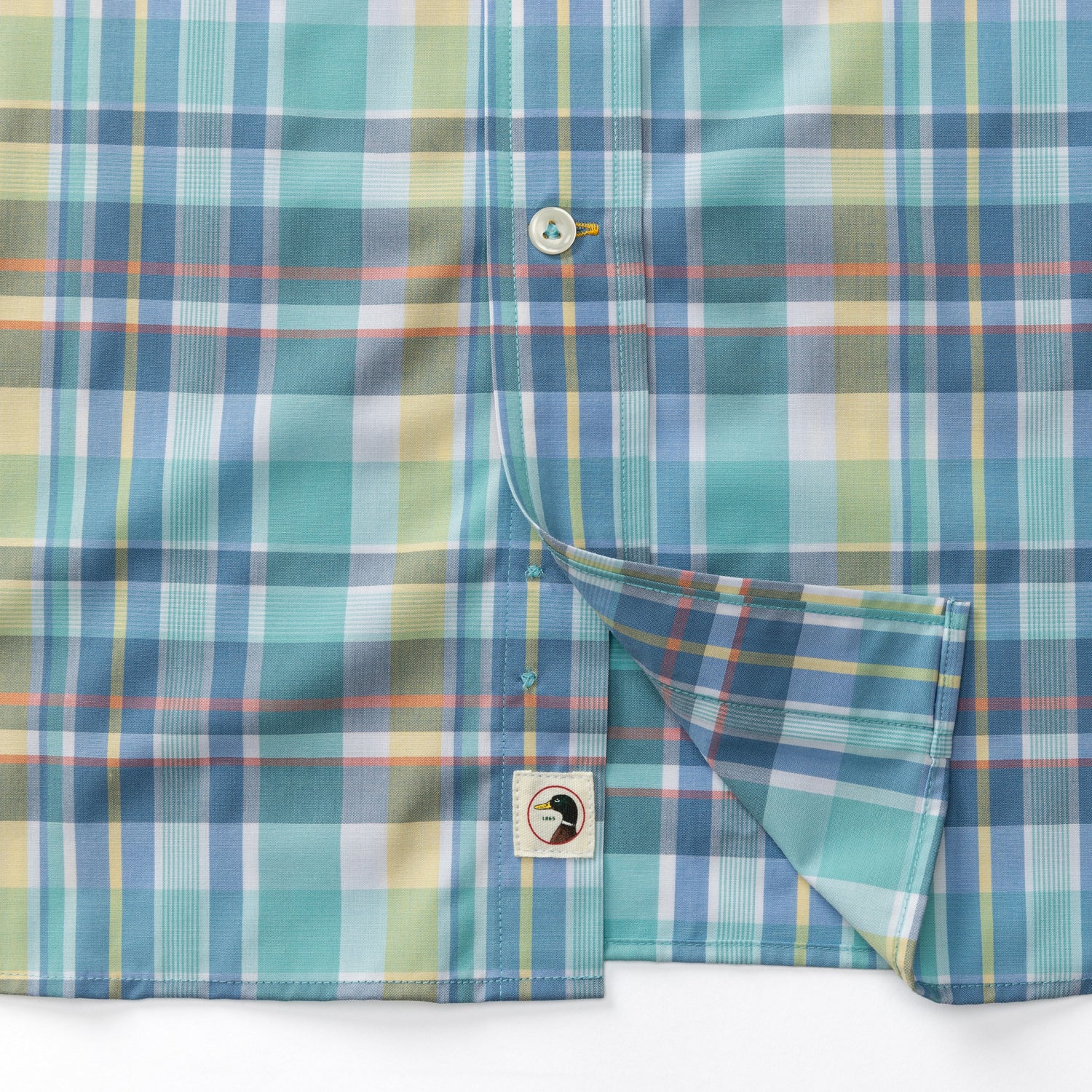 Performance Poplin Sport Shirt - Page Plaid