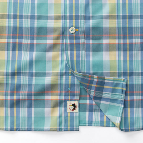 Performance Poplin Sport Shirt - Page Plaid