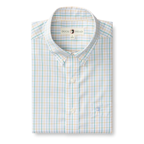 Performance Poplin Sport Shirt - Gaston Plaid