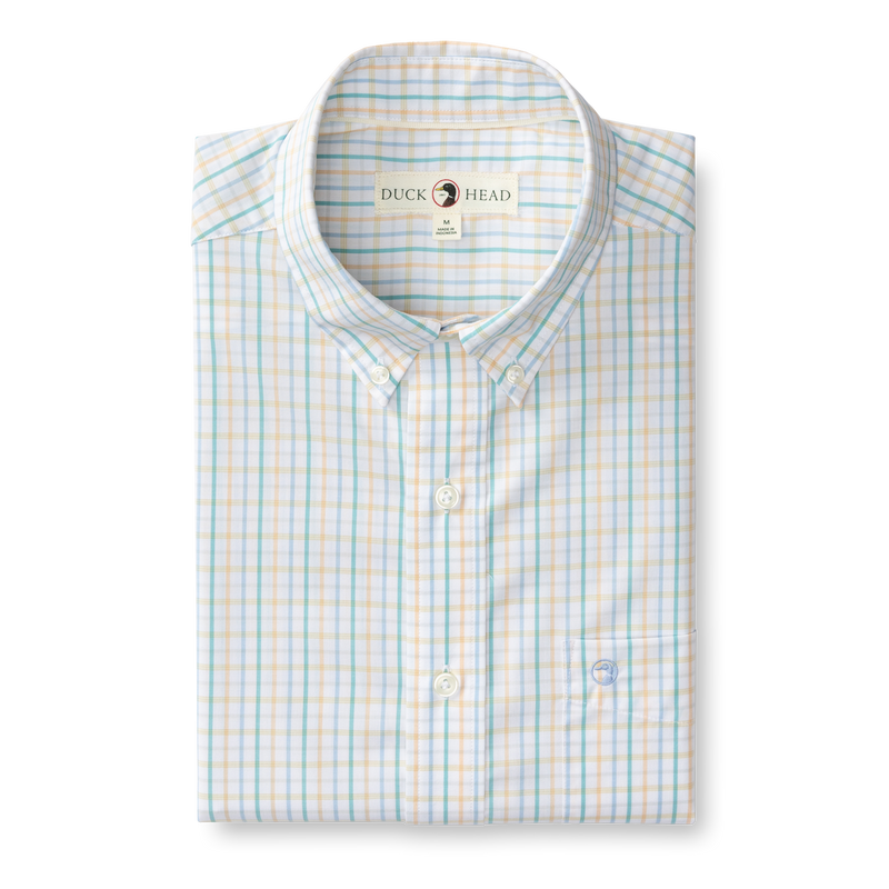 Performance Poplin Sport Shirt - Gaston Plaid