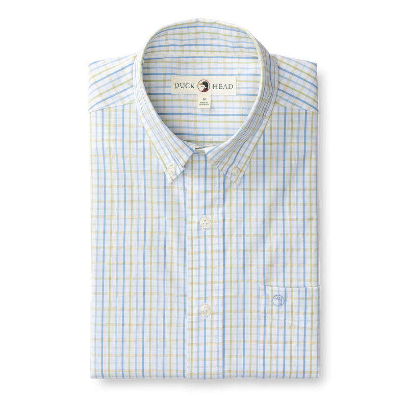 Performance Poplin Sport Shirt - Gaston Plaid