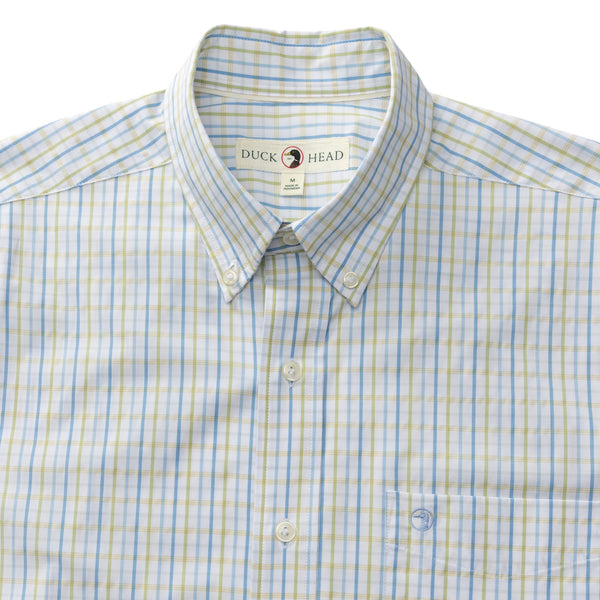 Performance Poplin Sport Shirt - Gaston Plaid